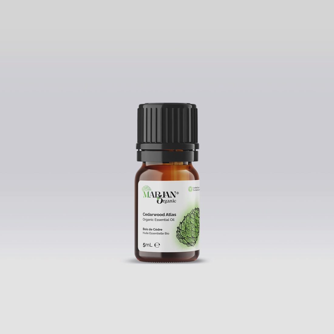 Cedarwood Atlas Organic Essential Oil (Certified by The Soil Association)