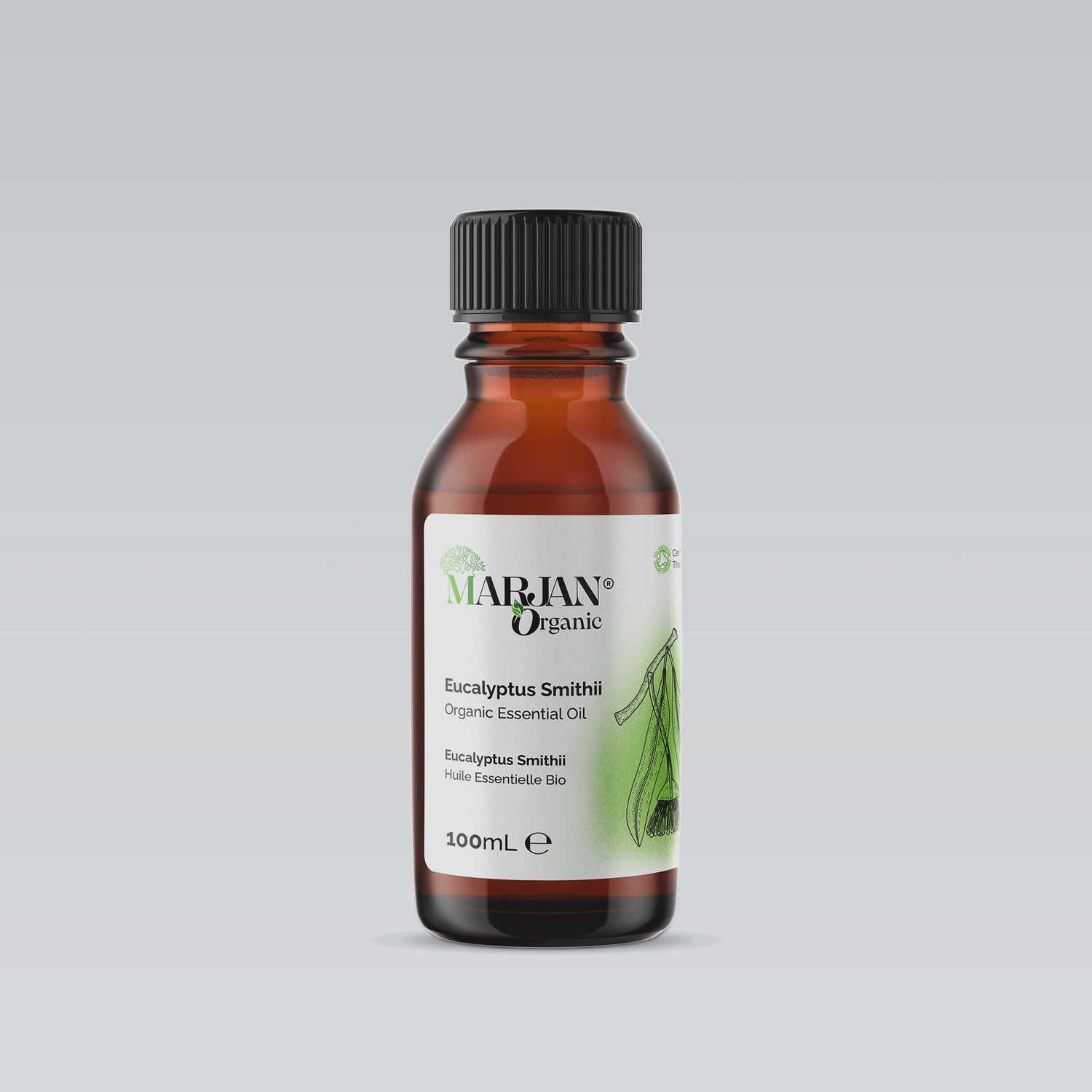 Eucalyptus Smithii Organic Essential Oil (Certified by The  Soil Association)