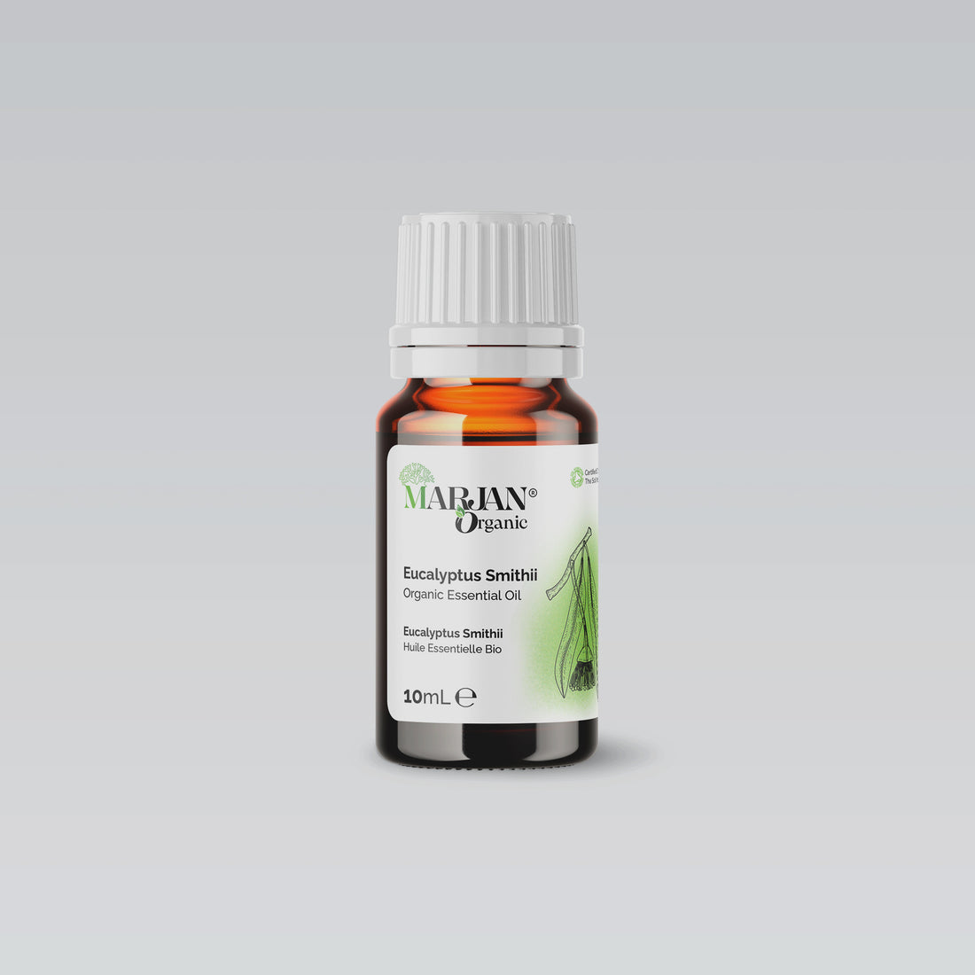 Eucalyptus Smithii Organic Essential Oil (Certified by The  Soil Association)