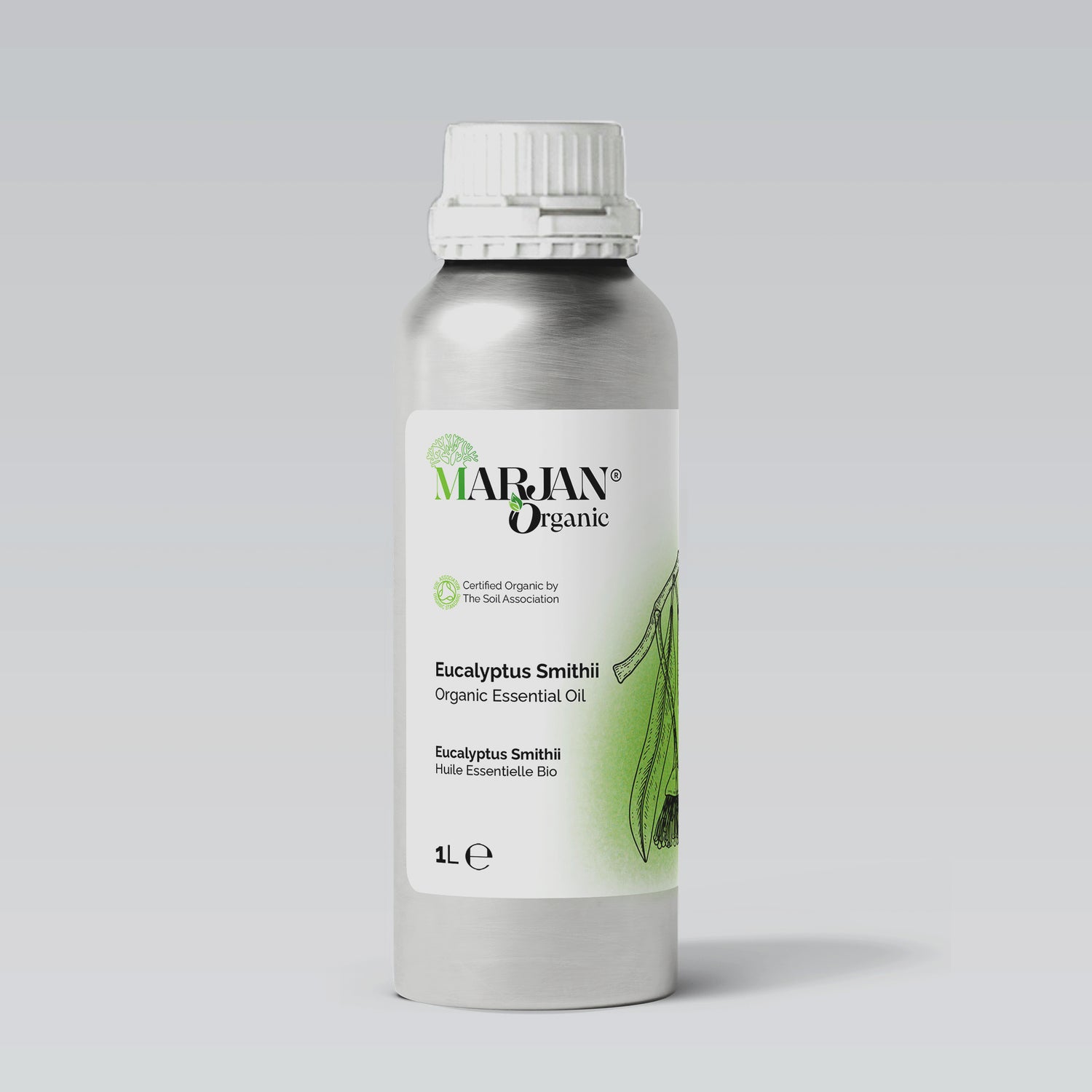 Eucalyptus Smithii Organic Essential Oil (Certified by The  Soil Association)