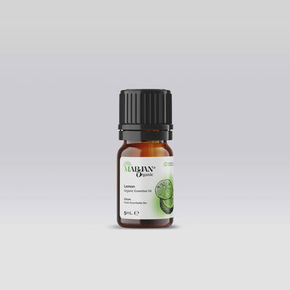 Organic Lemon Essential Oil (Certified by Soil Association)